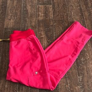 Figs High waisted petite Yola scrub pants